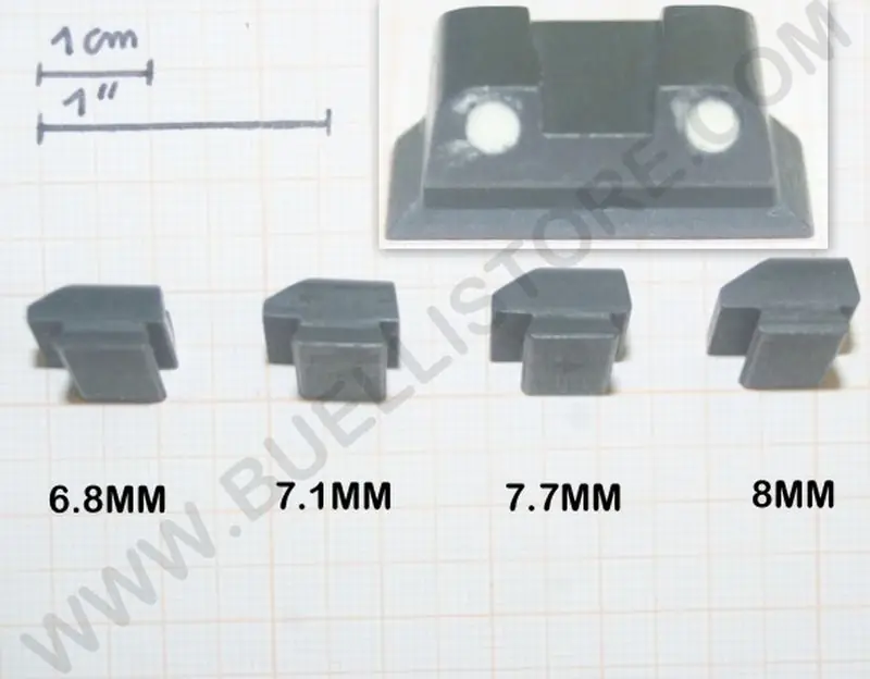 tacche di mira luminose, tacca di mira fluorescente, tacca di mira fosforescente, tacca di mira notturna, tacca di mira illuminata