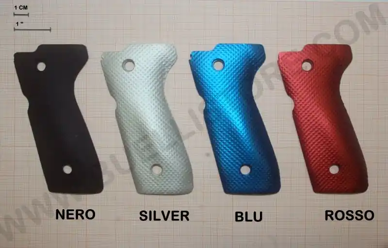 toni system guancette per beretta, guancette in alluminio per beretta