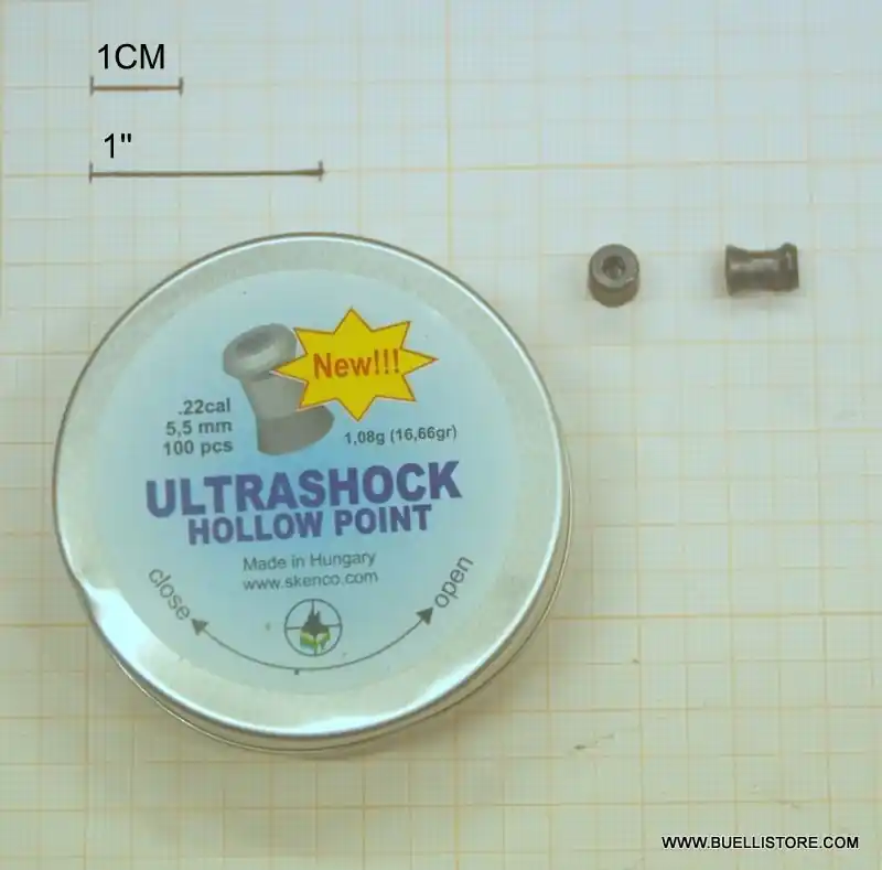 skenco piombini carabina ultrashock, piombini veloci per carabina ad aria compressa
