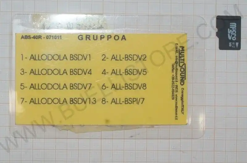 scheda di memoria 8 canti per multisound hp24