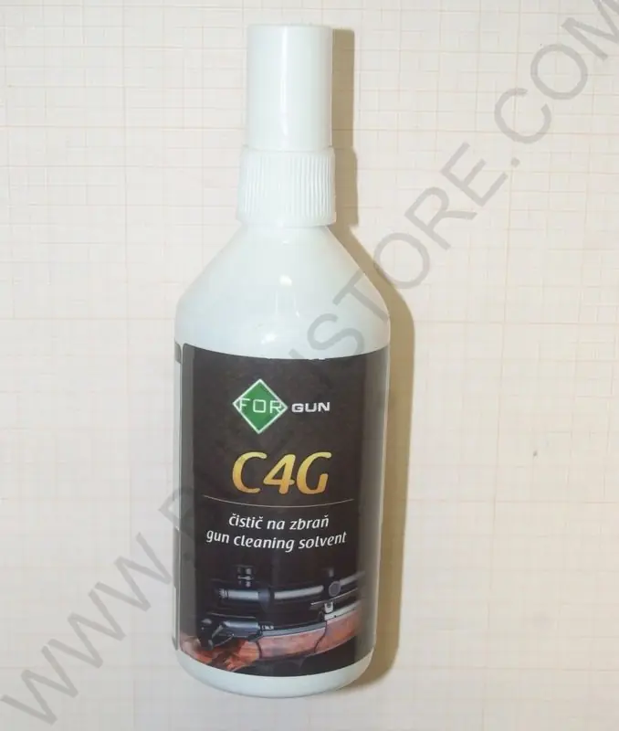 c4g for gun solvente pulitore per canne ad anima rigata