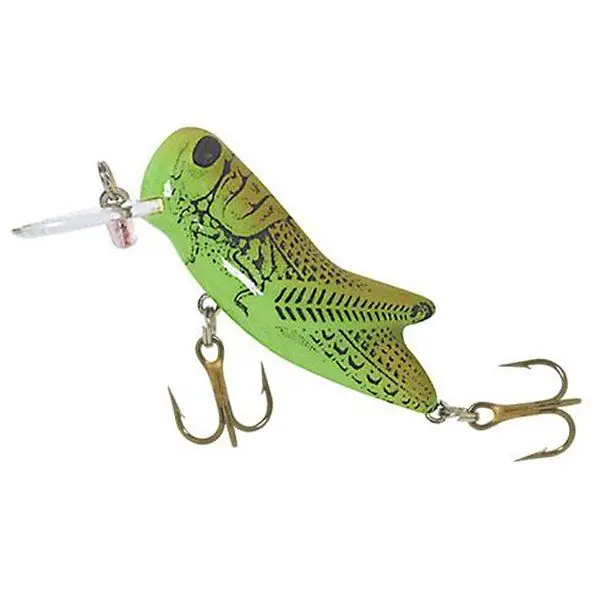 rebel crickhopper green grasshopper fishing lure