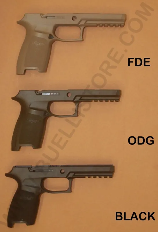 sig sauer fusto intercambiabile per p320 e p250