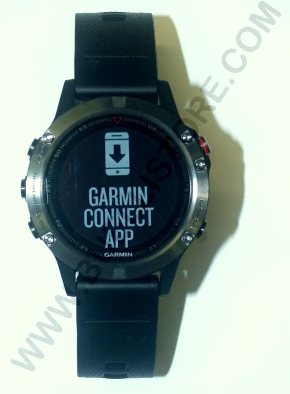 garmin fenix 5 smartwatch - grigio / nero