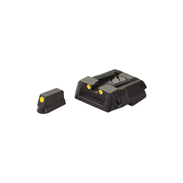 lpa tacca di mira regolabile e mirino modello spl con pigmento luminoso luminova per beretta apx