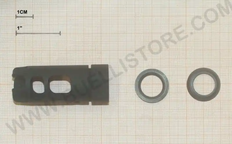 spegnifiamma per carabine ar15 - m4 - m16 cal. 5.56 / 223