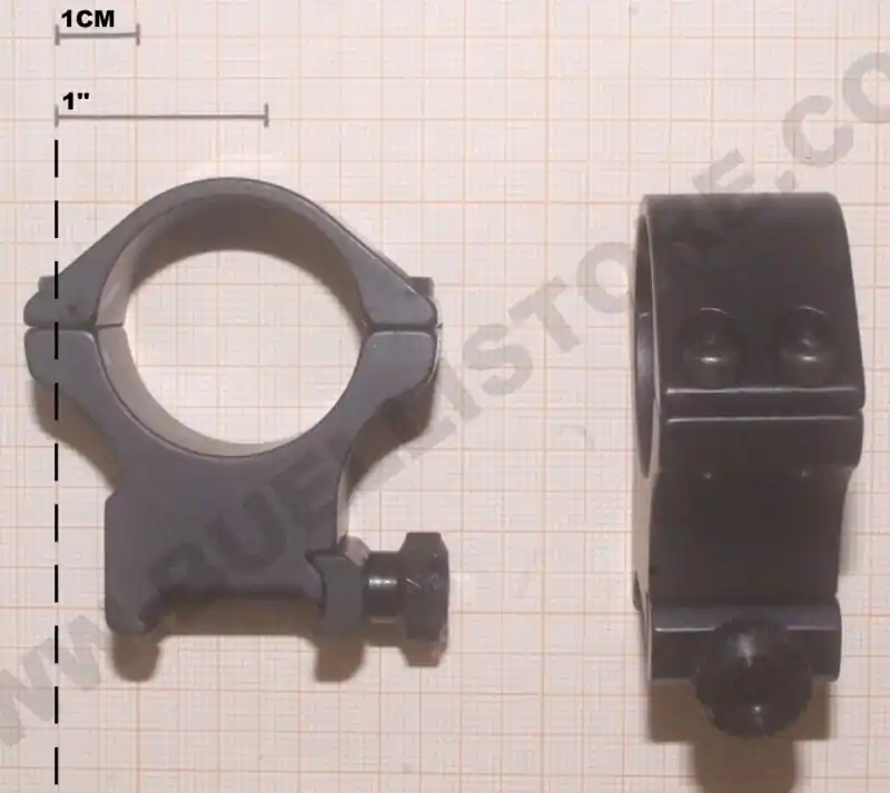 sportmatch attacchi per slitte weaver per ottiche con tubo da 30 mm