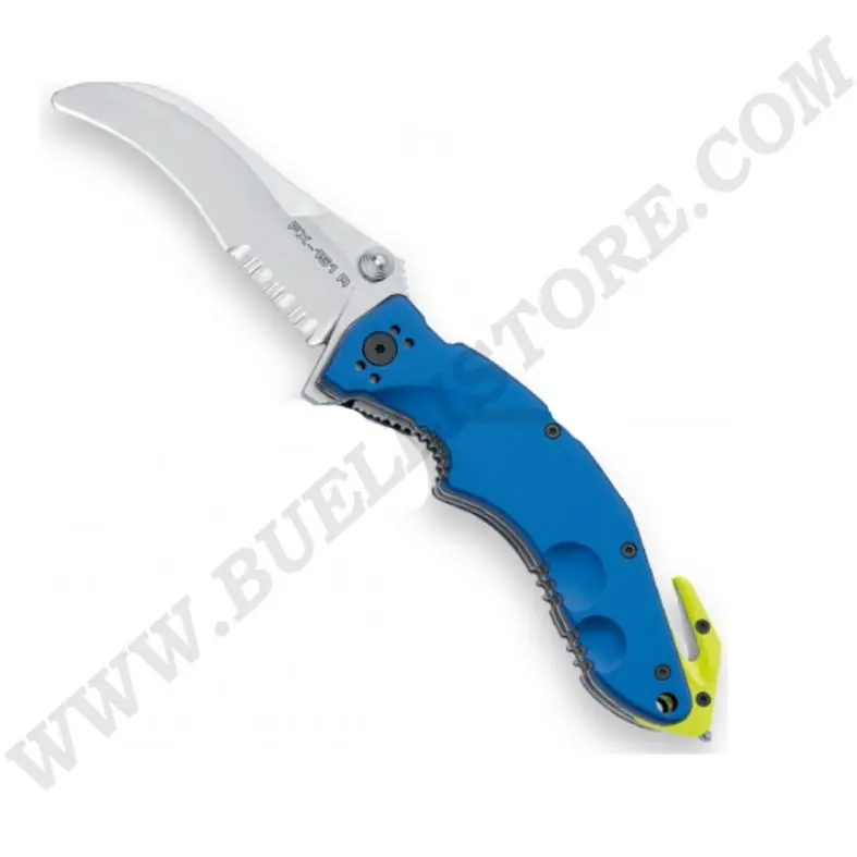 fox coltello sierra rescue da soccorso ed emergenza sierra rescue blue