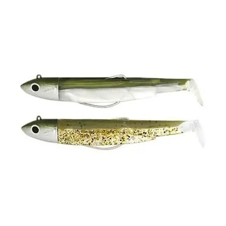black minnow double combo 6 gr kaki kaki paiette