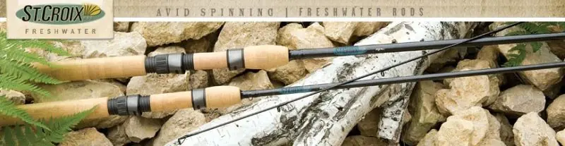 st. croix avid series spinning 8.6‘‘ - 3/8 - 1 oz salmon e steel head