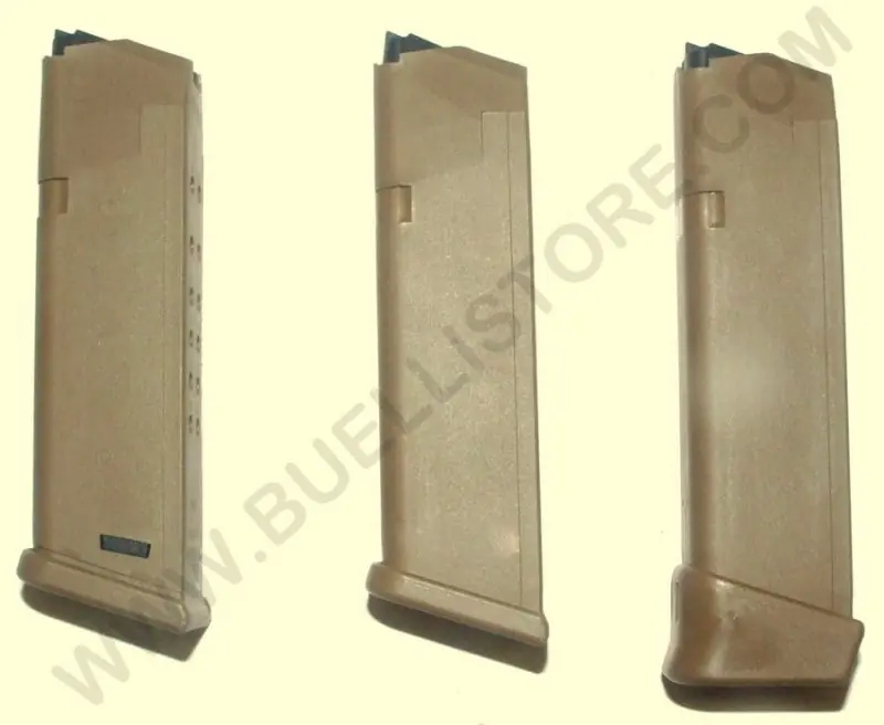 caricatori per pistole glock 19x colore fde