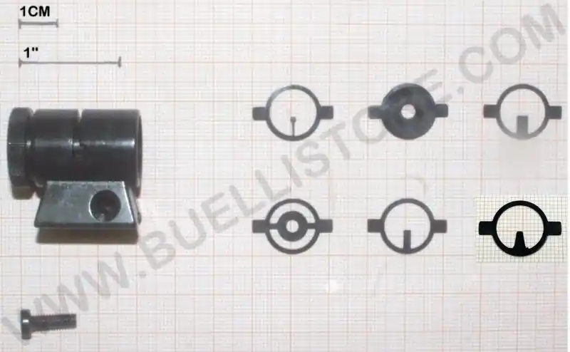 WEIHRAUCH MIRINO CON FOGLIETTE METALLICHE PER CARABINE AD ARIA COMPRESSA