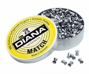 diana match - piombini per carabina calibro 4.5