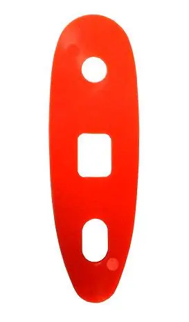 beretta distanziale calciolo da tiro 690 calibro 12 - arancio 1.5 mm