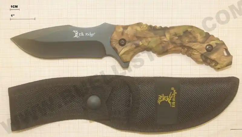 elk ridge coltello lama fissa