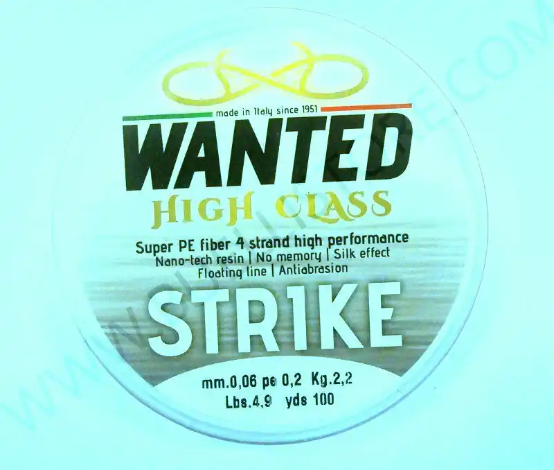 wanted high class - strike 0.06 mm pink 100 mt