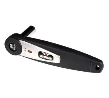 warne tactical torque wrench with 1/2 socket - 65 in lb