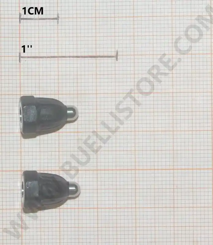 tappi elettrodi corti per dogtra 2500 t&b e altri sistemi con viti con passo 2,85 mm