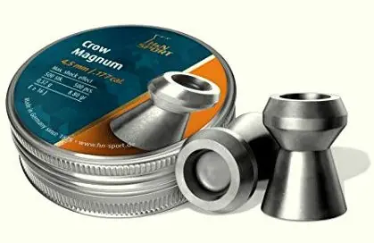 h&n crow magnum piombini aria compressa caccia