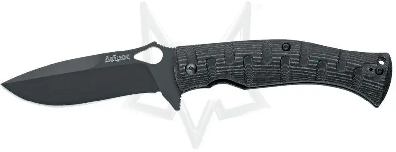 fox deimos micarta - coltello a serramanico massiccio robusto