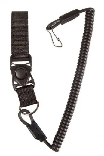 vega holster correggiolo con fibia rotativa - nero