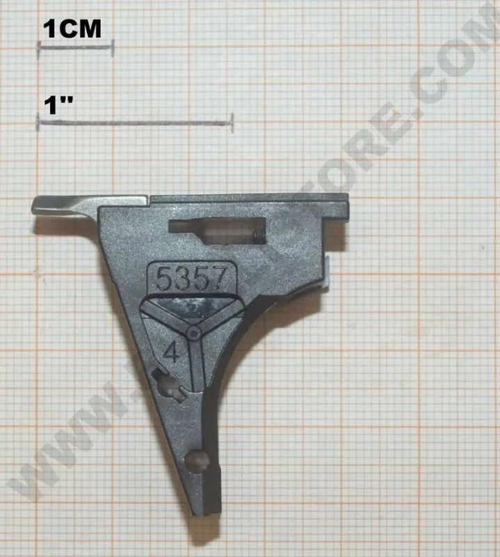 zev blocchetto espulsore per pistole glock generazione 4 calibro 9