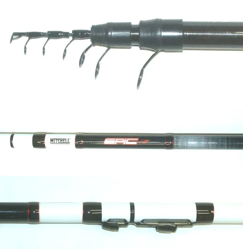 mitchell epic rz tele adjustable - 5 mt 2/15 grammi azione medio leggera