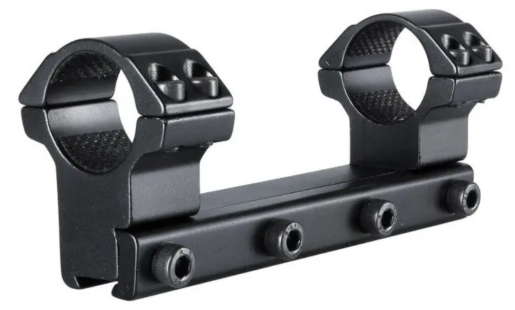 hawke match mount - attacco unito per ottiche con tubo da 11 mm per slitte da 11 mm - profilo alto