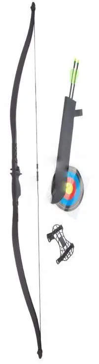 big tradition arco longbow 59 1/4‘‘ - 30 -35 libre modello robin hood black
