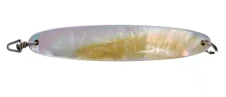 stucki thun ondulante in madreperla - makassar slim - 7 cm - 6 grammi