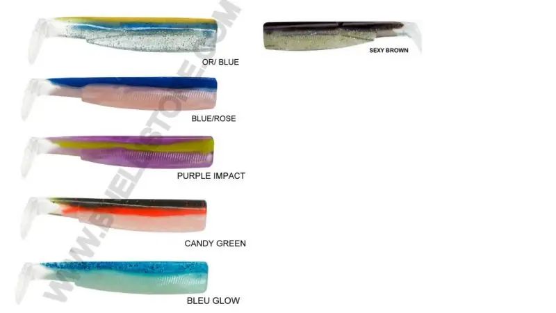 black minnow 200 copri di ricambio col candy green