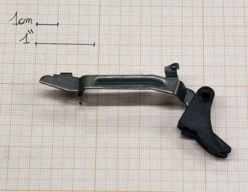 glock ricambio grilletto completo con leva per gen 4 e gen 3 - per semiautomatiche glock