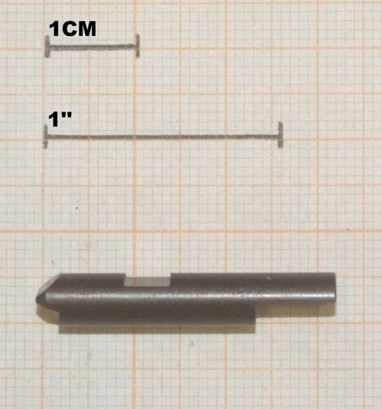 ricambio perno hammer latch pin n esploso 25 - per carabine bsa buccaneer e gamo coyote