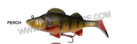 dam effzett perch paddle tail 14 cm 47 gr perch