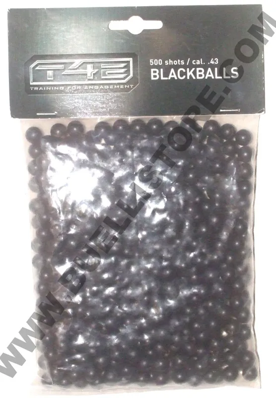 umarex t4e -blackball cal.43 - peso 0.8 g 500 pz