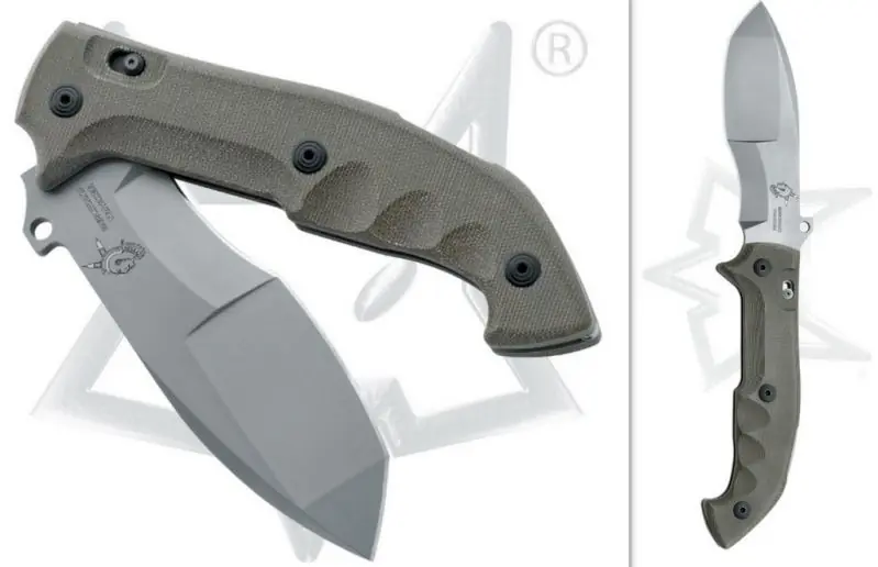 fox tracker folding knife meskwaki coltello chiudibile massiccio