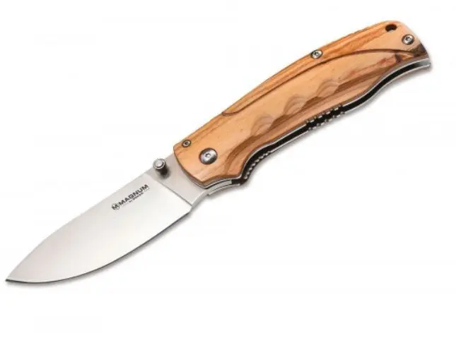 boker magnum pakka hunter coltello chiudibile massiccio
