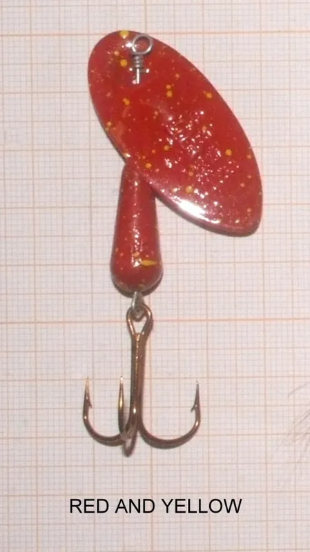 martin rotante 15 grammi colore red and yellow