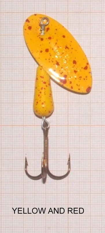 martin rotante 15 grammi colore yellow and red