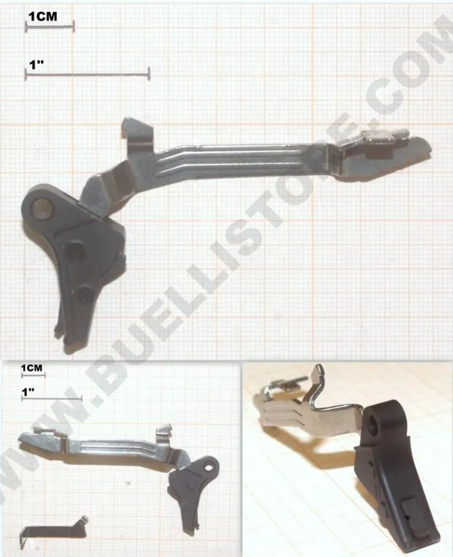 zev pro trigger upgrade bar kit - gruppo grilletto con leva 5 generazione colorazione nero