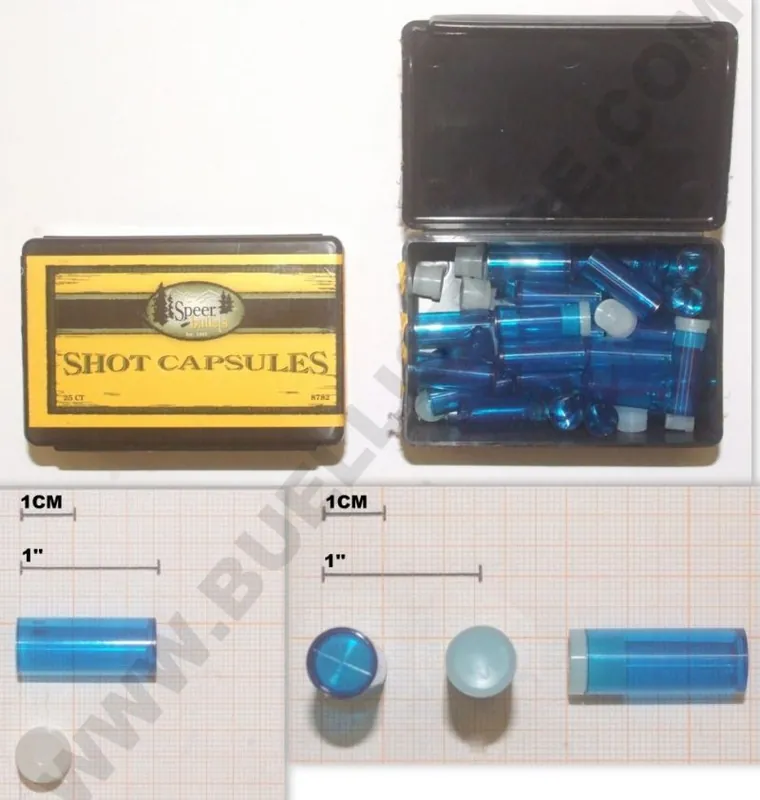 speer bullet shot capsule - contenitore per pallini - 44 magnum