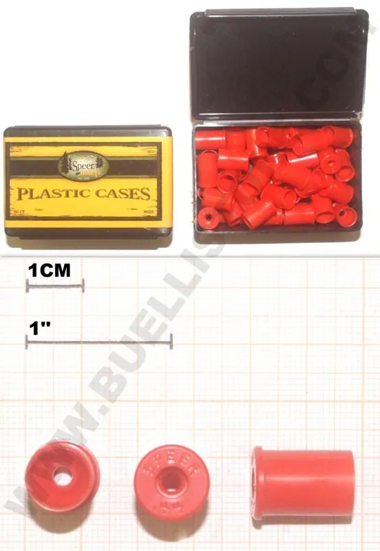 speer bullet palstic cases bossolo in plastica calibro 44 magnum