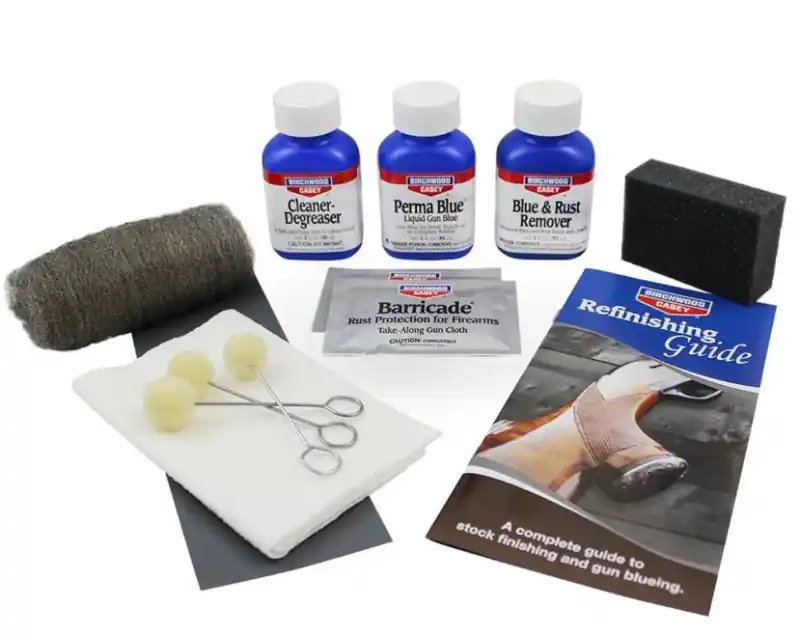 birchwood brunutore blue liquido kit con perma blue birchwood e cleaner degreaser