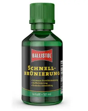 ballistol brunitore a freddo rapido 50 ml