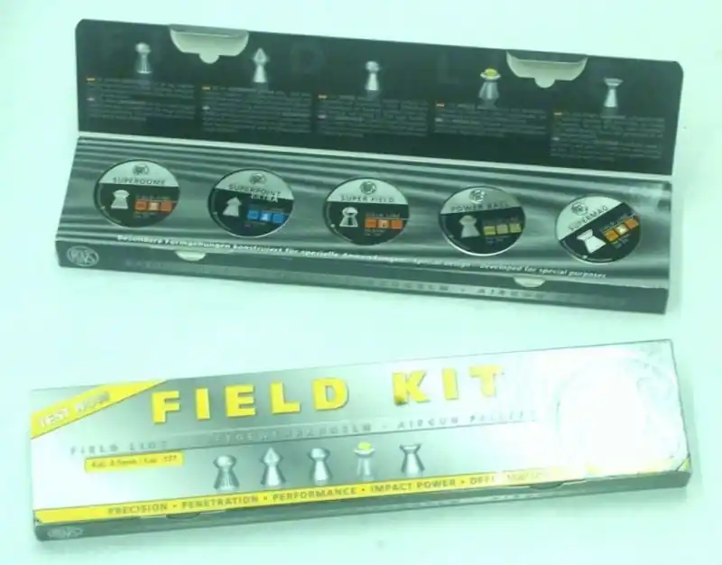 rws field kit cal.4.5 kit 5 versioni di piombini 1000 pz