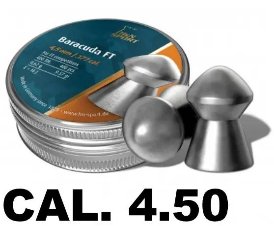 h&n baracuda ft cal.4.5 peso 0.62 grammi 400 pz
