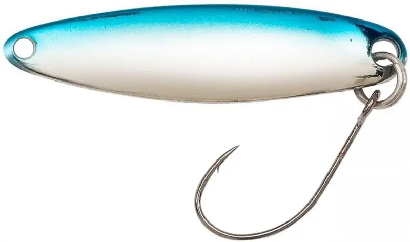 berkley - sukushi trout area spoon 4.4 g edge stripe silver / blue silver 1513376