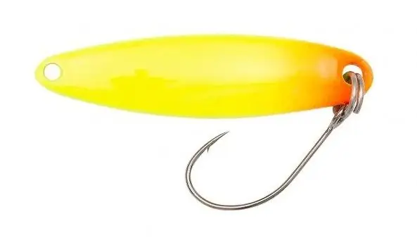 berkley - sukushi trout area spoon 4.4 g orange tip / chartreuse 1513378