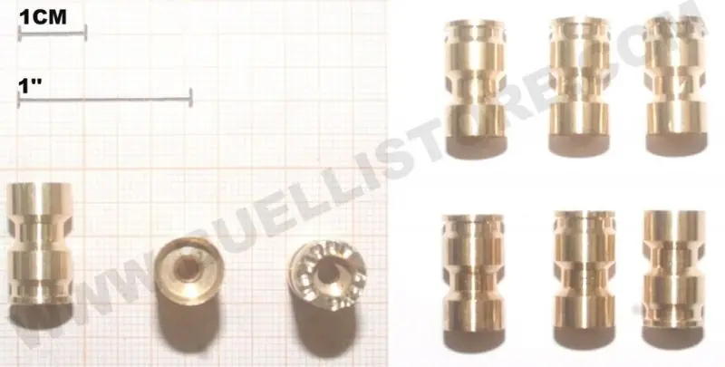 aravon‘s blu calibro 380 acp bossoli per palle in gomma