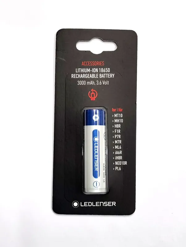 led lenser batteria ricaricabile per torcia mt10